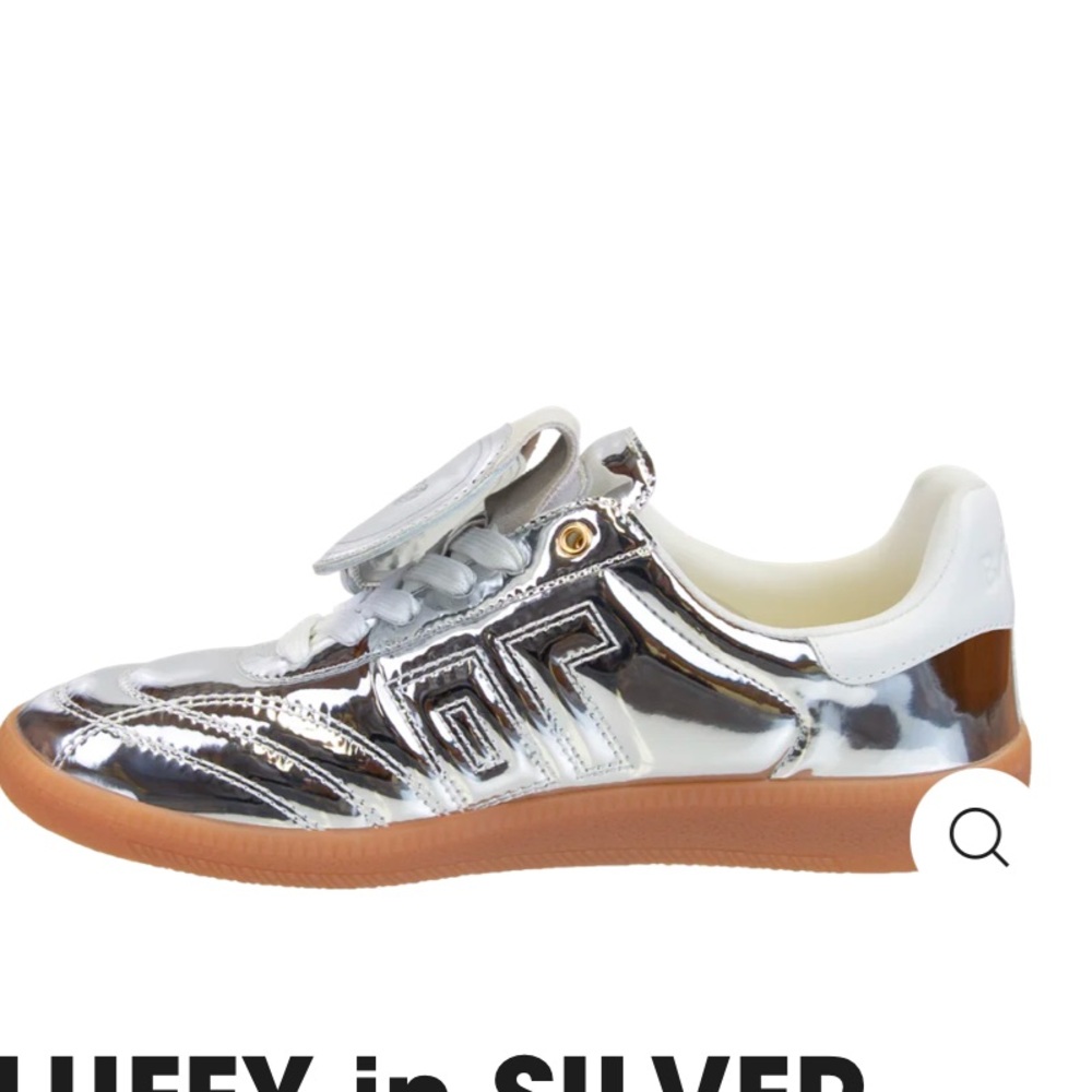 Backyard Women's Silver Sneakers - Picture 4 of 11